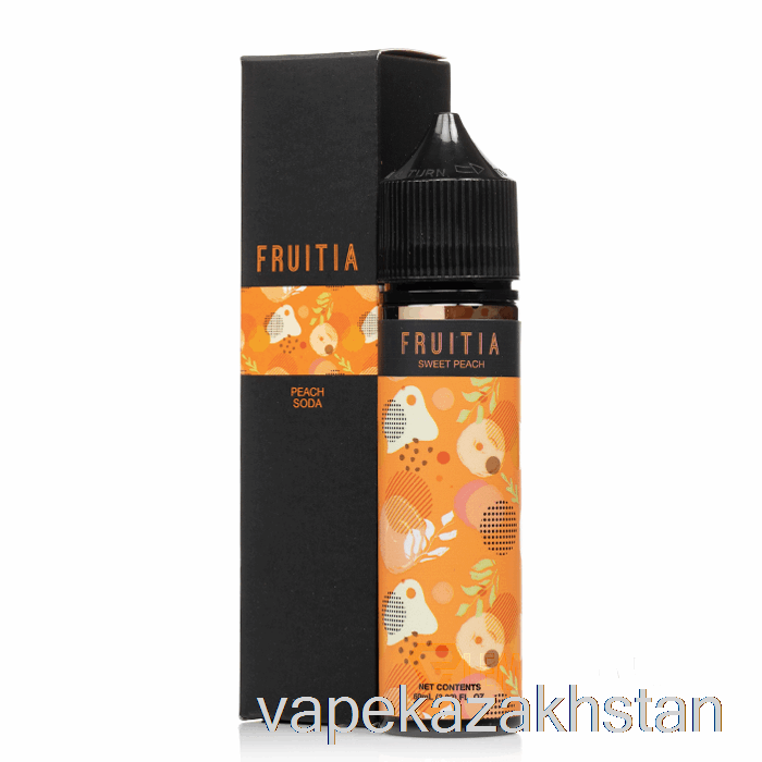 Vape Kazakhstan Peach Soda - Fruitia - 60mL 3mg